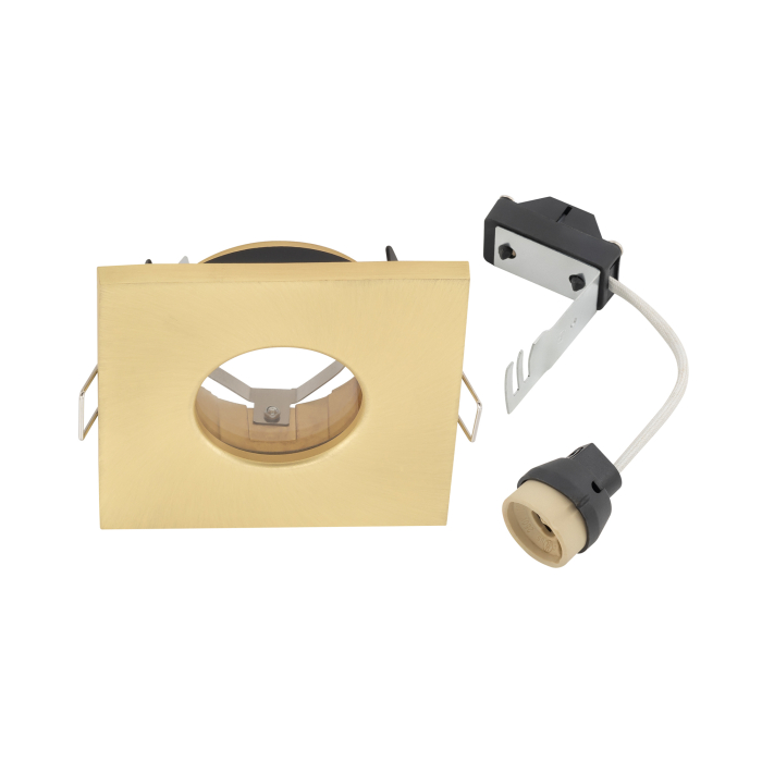 Nowodvorski BAHIA   Podtynkowa Max moc 15W only LED GU10 IP44/20 Mosiądz 10712
