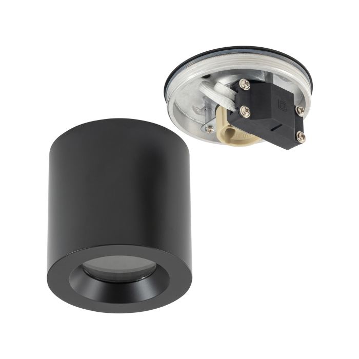 Nowodvorski CEARA   Natynkowe Max moc 15W only LED GU10 IP44 Czarny 10714