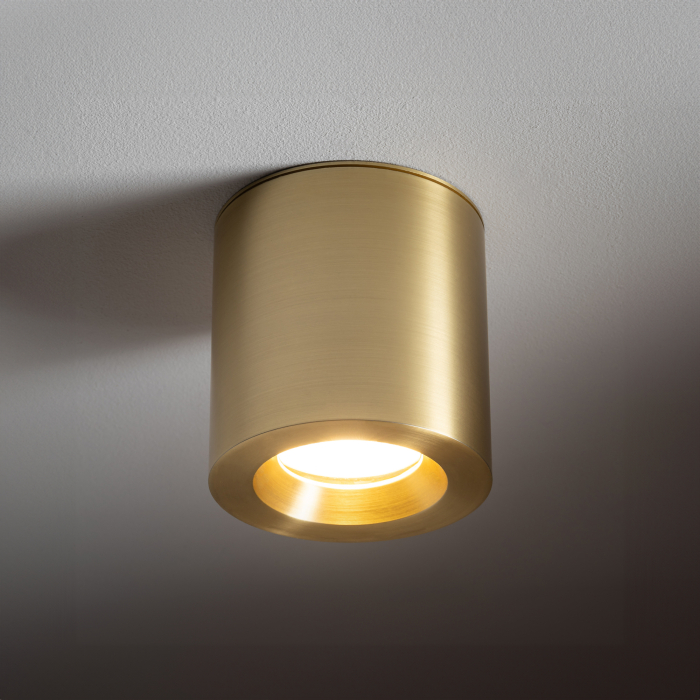 Nowodvorski CEARA   Natynkowe Max moc 15W only LED GU10 IP44 Mosiądz 10716