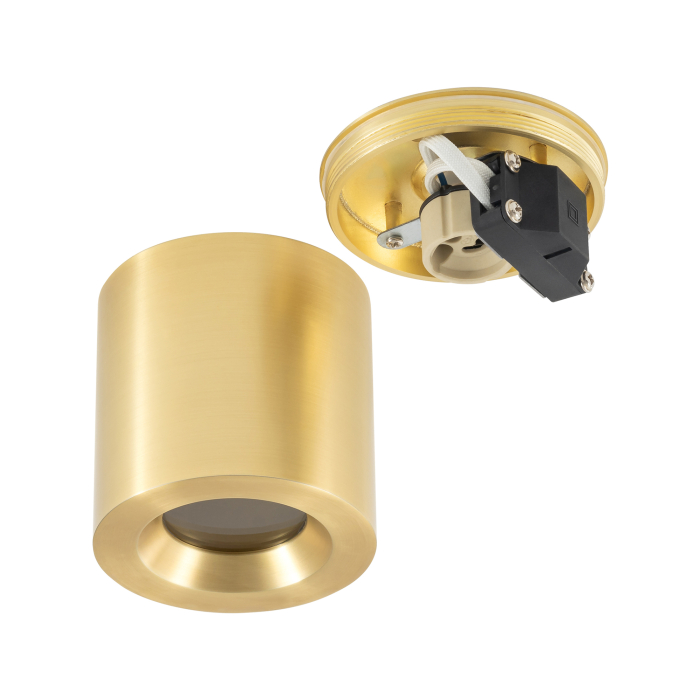 Nowodvorski CEARA   Natynkowe Max moc 15W only LED GU10 IP44 Mosiądz 10716