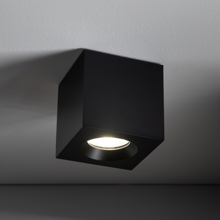 Nowodvorski PARANA   Natynkowe Max moc 15W only LED GU10 IP44 Czarny 10718