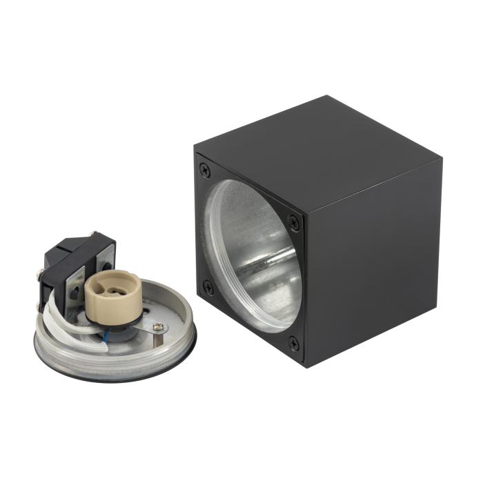 Nowodvorski PARANA   Natynkowe Max moc 15W only LED GU10 IP44 Czarny 10718