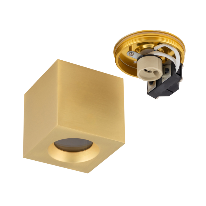 Nowodvorski PARANA   Natynkowe Max moc 15W only LED GU10 IP44 Mosiądz 10720