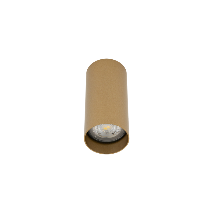 Nowodvorski MONO S   Natynkowe Max moc 10W only LED GU10  Satynowy złoty 10782