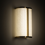 Nowodvorski PALMAS LED  Ścienna Kinkiety Max moc 15W LED IP44 4000K Mosiądz 10730