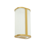 Nowodvorski PALMAS LED  Ścienna Kinkiety Max moc 15W LED IP44 4000K Mosiądz 10730
