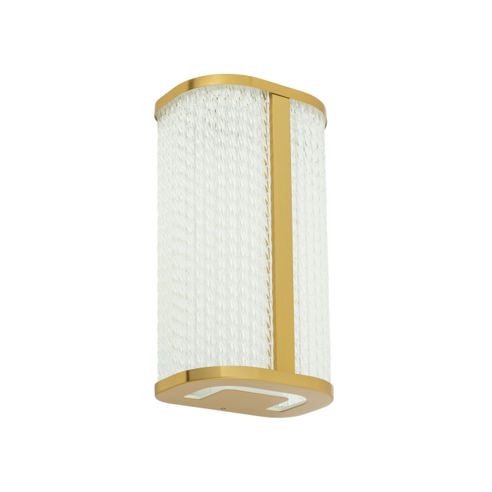 Nowodvorski PALMAS LED  Ścienna Kinkiety Max moc 15W LED IP44 4000K Mosiądz 10730