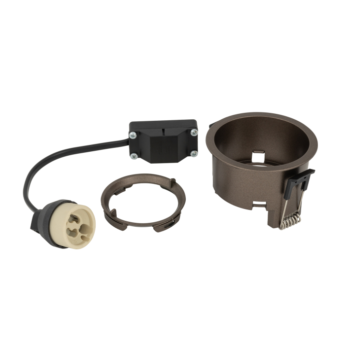 Nowodvorski CUP   Podtynkowa Max moc 10W only LED GU10  Satynowy czekoladowy 10790