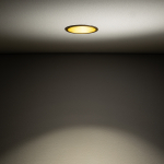 Nowodvorski CUP   Podtynkowa Max moc 10W only LED GU10  Satynowy złoty 10791