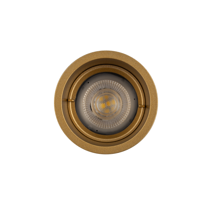 Nowodvorski CUP   Podtynkowa Max moc 10W only LED GU10  Satynowy złoty 10791
