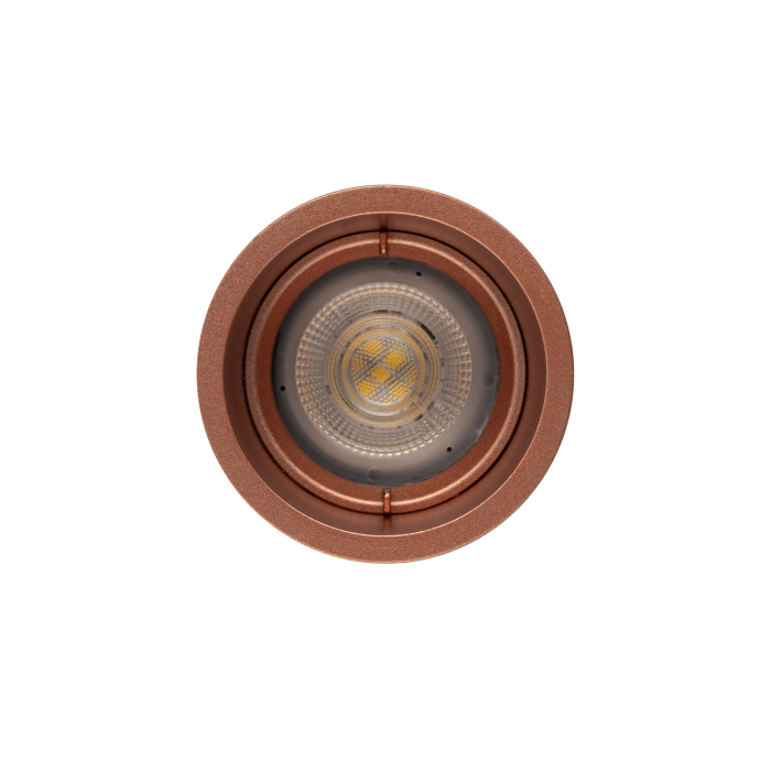 Nowodvorski CUP   Podtynkowa Max moc 10W only LED GU10  Satynowa miedź 10792