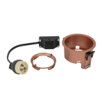Nowodvorski CUP   Podtynkowa Max moc 10W only LED GU10  Satynowa miedź 10792