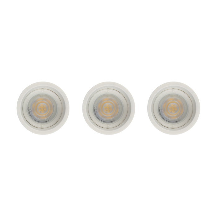 Nowodvorski CUP 3 PC SET   Podtynkowa Max moc 10W only LED GU10  Biały 10793