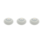 Nowodvorski CUP 3 PC SET   Podtynkowa Max moc 10W only LED GU10  Biały 10793