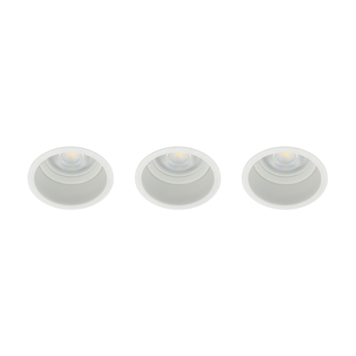 Nowodvorski CUP 3 PC SET   Podtynkowa Max moc 10W only LED GU10  Biały 10793