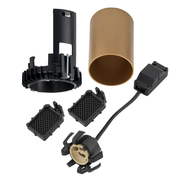 Nowodvorski MONO SLIDE TRIMLESS   Podtynkowa Max moc 10W only LED GU10  Satynowy złoty 10805
