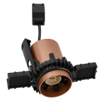 Nowodvorski MONO SLIDE TRIMLESS   Podtynkowa Max moc 10W only LED GU10  Satynowa miedź 10807