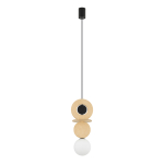 Nowodvorski DROPS WOOD A  Lampy sufitowe Lampy wiszące Max moc 12W only LED G9  Naturalne drewno 11173