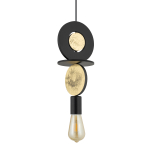 Nowodvorski DROPS WOOD E  Lampy sufitowe Lampy wiszące Max moc 25W only LED E27  Czarny 11177
