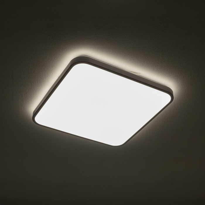 Nowodvorski AGNES SQUARE LED PRO  Lampy sufitowe Plafon Max moc 32W LED IP44 3000K Biały 10991