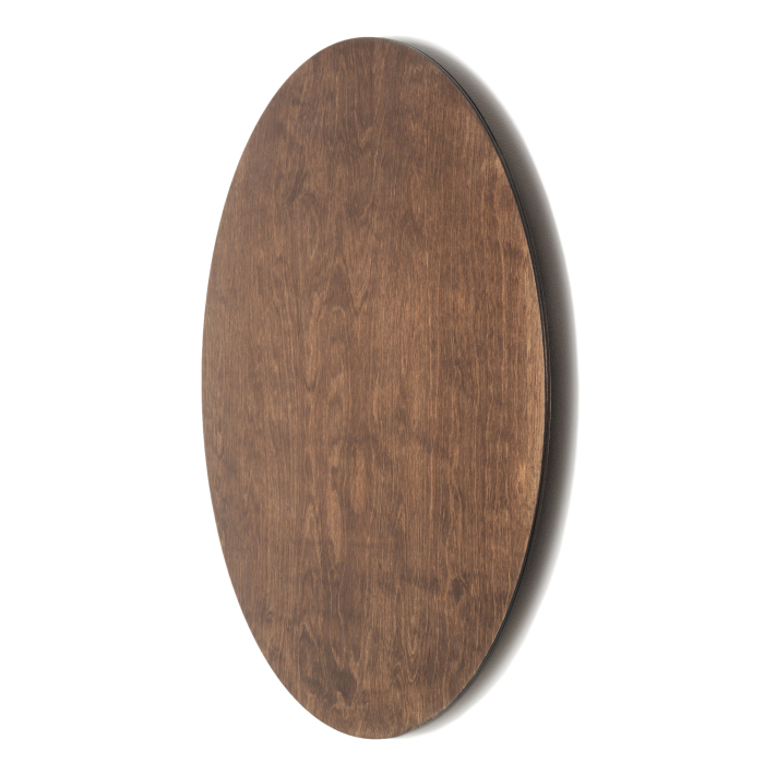 Nowodvorski RING TIMBER LED XXL  Ścienna Kinkiety Max moc 22W LED  3000K Ciemne drewno 11178