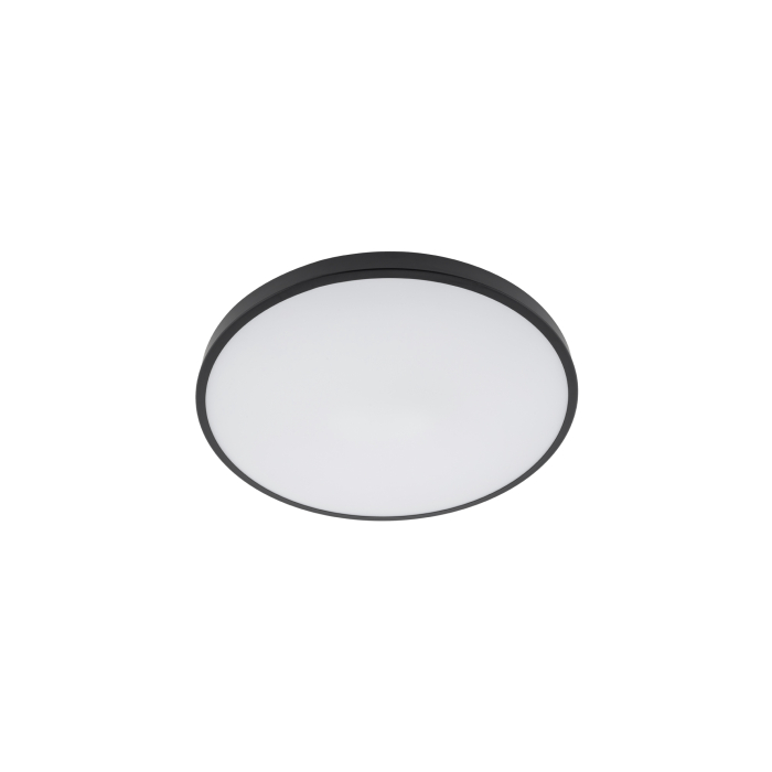 Nowodvorski AGNES ROUND LED PRO  Lampy sufitowe Plafon Max moc 22W LED IP44 3000K Czarny 10971