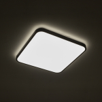 Nowodvorski AGNES SQUARE LED PRO  Lampy sufitowe Plafon Max moc 32W LED IP44 3000K Czarny 10985
