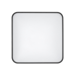 Nowodvorski AGNES SQUARE LED PRO  Lampy sufitowe Plafon Max moc 32W LED IP44 3000K Czarny 10985