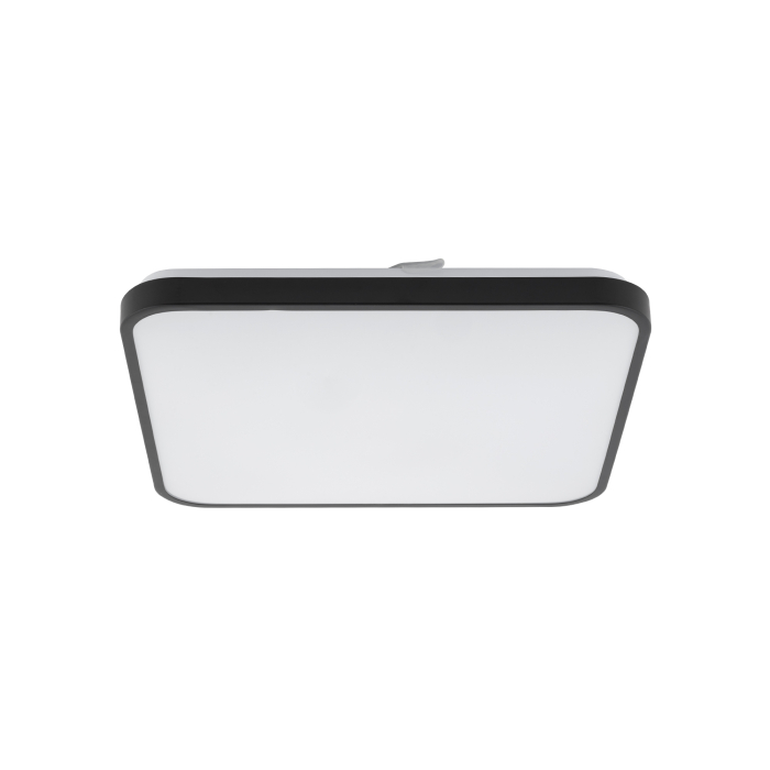 Nowodvorski AGNES SQUARE LED PRO  Lampy sufitowe Plafon Max moc 32W LED IP44 4000K Czarny 10986