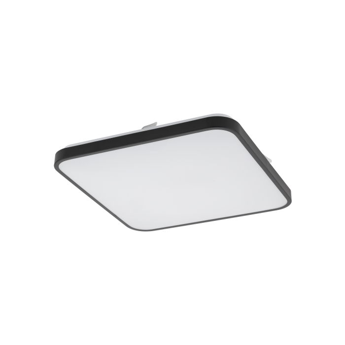 Nowodvorski AGNES SQUARE LED PRO  Lampy sufitowe Plafon Max moc 32W LED IP44 4000K Czarny 10986