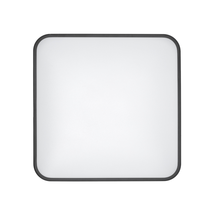Nowodvorski AGNES SQUARE LED PRO  Lampy sufitowe Plafon Max moc 32W LED IP44 4000K Czarny 10986