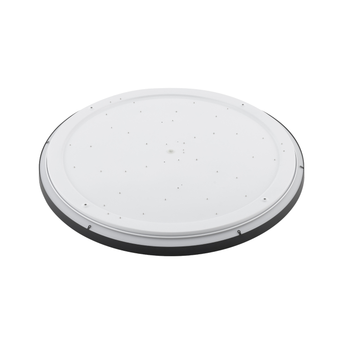 Nowodvorski AGNES ROUND LED PRO  Lampy sufitowe Plafon Max moc 64W LED IP44 3000K Czarny 10975