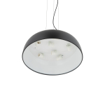 Nowodvorski SATELLITE M  Lampy sufitowe Lampy wiszące Max moc 25W only LED E27  Czarny 11230