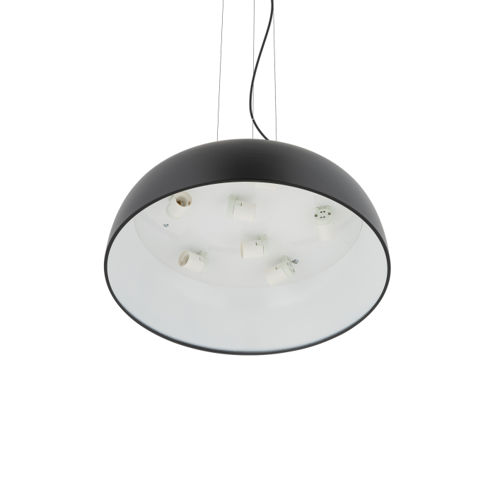 Nowodvorski SATELLITE M  Lampy sufitowe Lampy wiszące Max moc 25W only LED E27  Czarny 11230