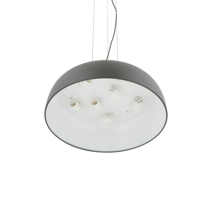 Nowodvorski SATELLITE M  Lampy sufitowe Lampy wiszące Max moc 25W only LED E27  Szary 11232