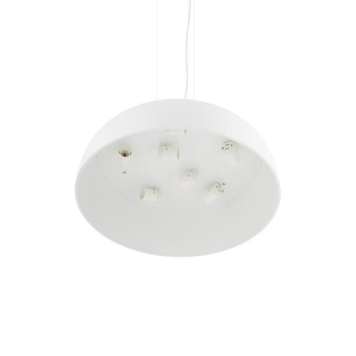 Nowodvorski SATELLITE M  Lampy sufitowe Lampy wiszące Max moc 25W only LED E27  Biały 11233
