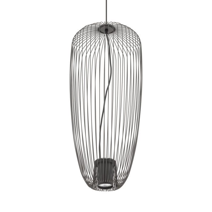 Nowodvorski PUMPKIN S  Lampy sufitowe Lampy wiszące Max moc 10W only LED GU10  Szary 11243