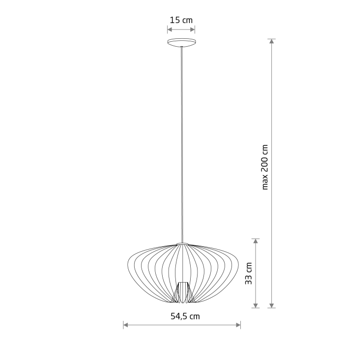 Nowodvorski PUMPKIN M  Lampy sufitowe Lampy wiszące Max moc 10W only LED GU10  Szary 11244