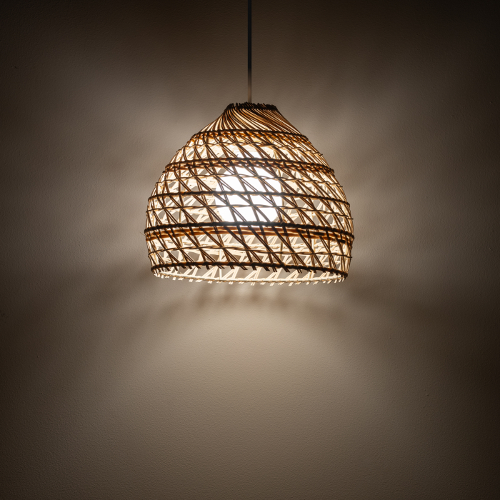 Nowodvorski BOHO S  Lampy sufitowe Lampy wiszące Max moc 25W only LED E27  Naturalne drewno 11150