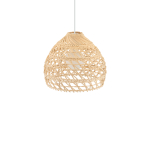 Nowodvorski BOHO S  Lampy sufitowe Lampy wiszące Max moc 25W only LED E27  Naturalne drewno 11150