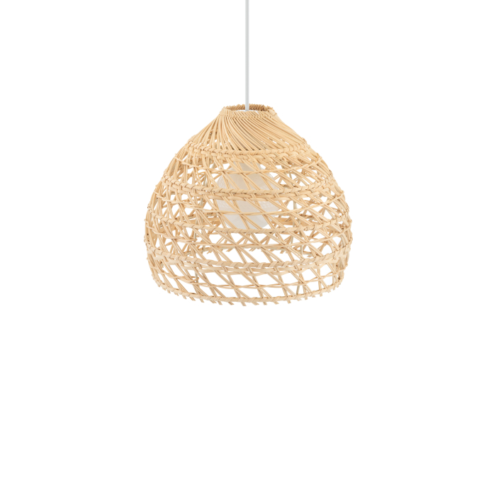 Nowodvorski BOHO S  Lampy sufitowe Lampy wiszące Max moc 25W only LED E27  Naturalne drewno 11150