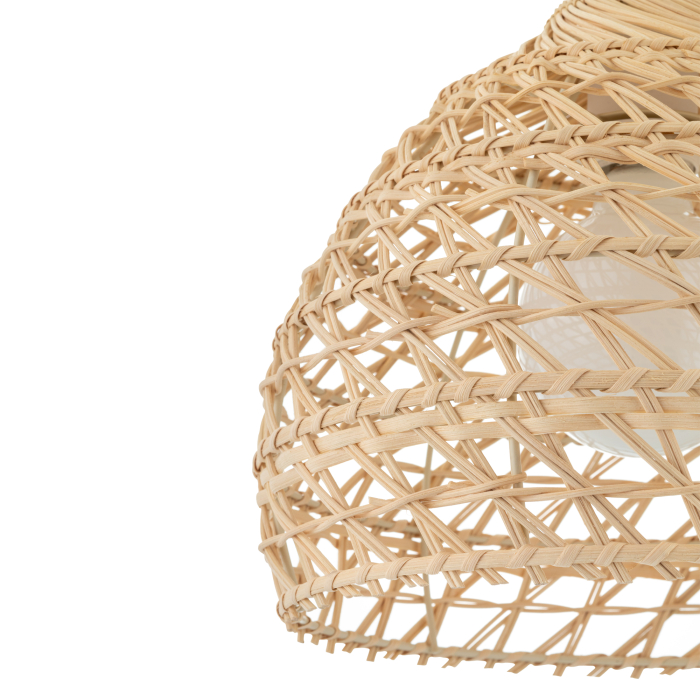 Nowodvorski BOHO S  Lampy sufitowe Lampy wiszące Max moc 25W only LED E27  Naturalne drewno 11150