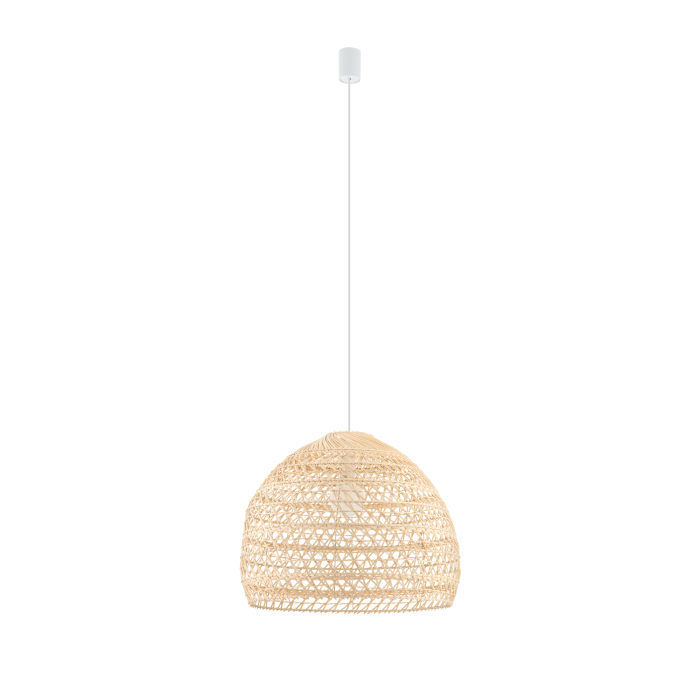 Nowodvorski BOHO M  Lampy sufitowe Lampy wiszące Max moc 25W only LED E27  Naturalne drewno 11151