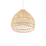 Nowodvorski BOHO M  Lampy sufitowe Lampy wiszące Max moc 25W only LED E27  Naturalne drewno 11151