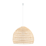 Nowodvorski BOHO L  Lampy sufitowe Lampy wiszące Max moc 25W only LED E27  Naturalne drewno 11152