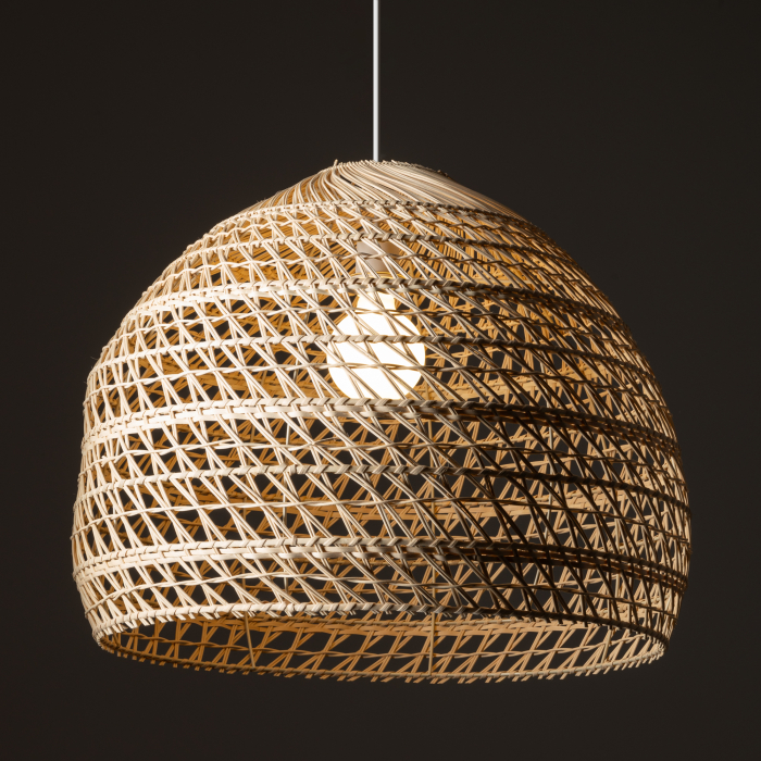 Nowodvorski BOHO L  Lampy sufitowe Lampy wiszące Max moc 25W only LED E27  Naturalne drewno 11152