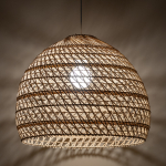 Nowodvorski BOHO L  Lampy sufitowe Lampy wiszące Max moc 25W only LED E27  Naturalne drewno 11152