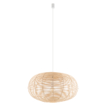 Nowodvorski RATTAN L  Lampy sufitowe Lampy wiszące Max moc 25W only LED E27  Naturalne drewno 11155