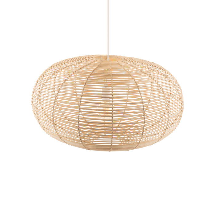 Nowodvorski RATTAN L  Lampy sufitowe Lampy wiszące Max moc 25W only LED E27  Naturalne drewno 11155