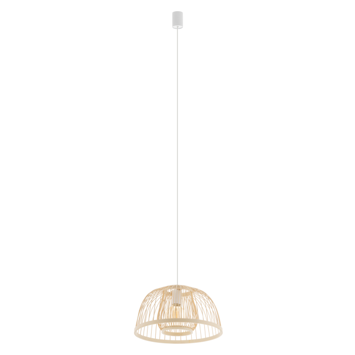 Nowodvorski KRABI  Lampy sufitowe Lampy wiszące Max moc 25W only LED E27  Naturalne drewno 11158